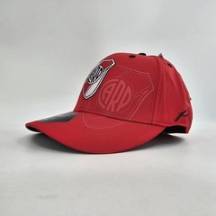 River Plate Soccer Team Serie A Fi Collection Mens L/XL Stretch Cap Red NEW