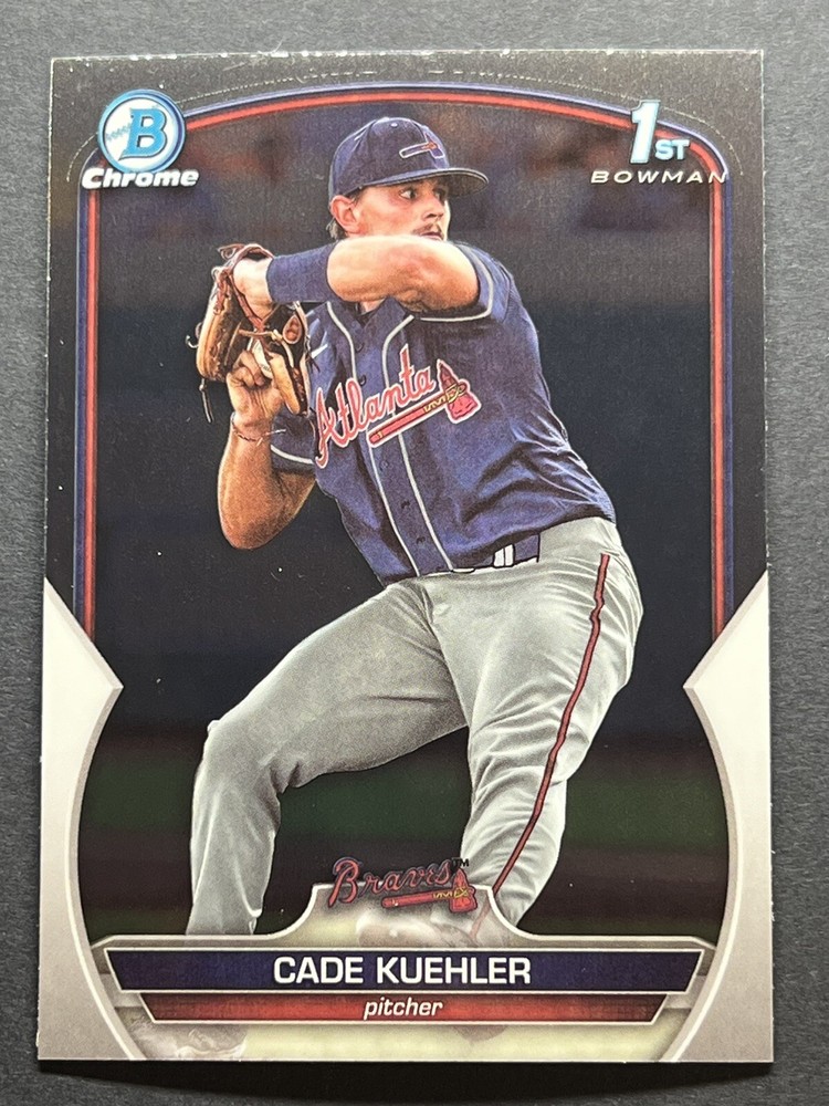 2023 Bowman Draft Chrome #BDC-21 Cade Kuehler Atlanta Braves
