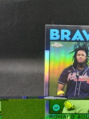 2021 Topps Chrome – 1986 Topps Baseball Ronald Acuña Jr. #86BC-3