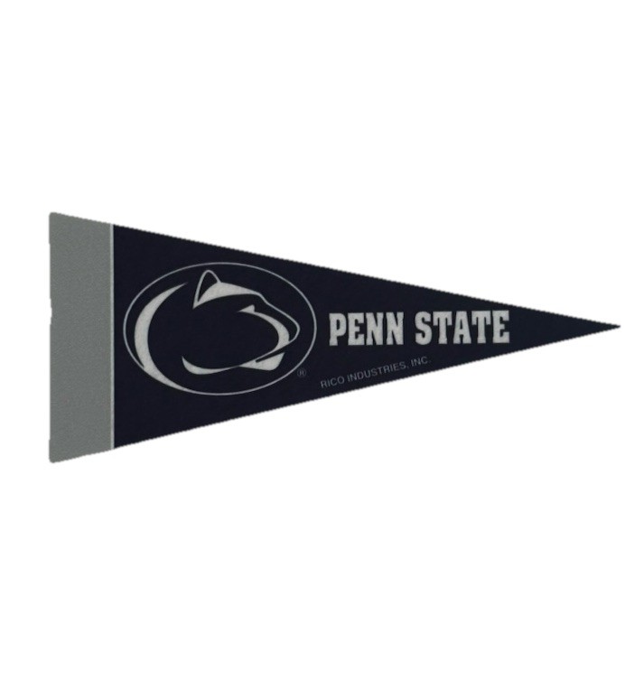 Penn State Nittany Lions Felt Mini Pennants, 4&Prime; x 9&Prime; Big10 Big Ten Football New