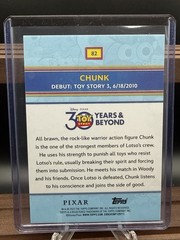 2025 Topps 30 Years Of Toy Story CHUNK Purple /75