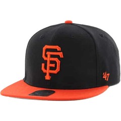 2025 San Francisco Giants Orange/Black NO SHOT 47 Captain Adjustable Snapback