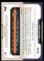 Jose Valdez 2015 Bowman Prospects #BP139 Detroit Tigers