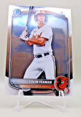 2025 Bowman Draft Chrome Colin Yeaman #BDC-47 Chrome