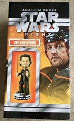 Cam Fowler 2021 OBI-CAM-KENOBI Star Wars Night SGA Bobblehead PROMO