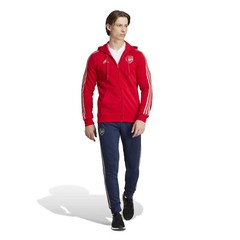 NWT Adidas Men&rsquo;s Arsenal FC DNA Full Zip Hooded Track Jacket HZ2070