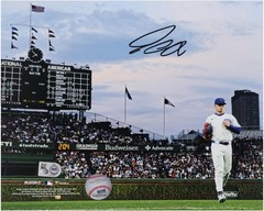 Pete Crow-Armstrong Chicago Cubs Signed Exiting Wrigley Outfield 8&Prime; x 10&Prime; Photo