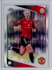 2025-26 TOPPS CHROME UEFA WOMEN&rsquo;S UWCL PULSAR PRISM LEA SCHULLER #66