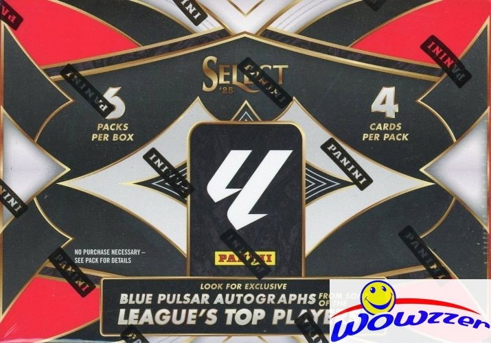 2025/26 Panini Select LA LIGA Soccer EXCLUSIVE Factory Sealed Blaster Box!