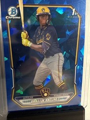 2026 Bowman Sapphire #BCP-41 Brailyn Antunez Milwaukee Brewers Bowman 1st