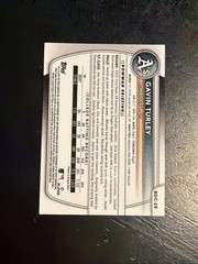 2025 TOPPS BOWMAN DRAFT GAVIN TURLEY 1ST #BDC-28