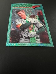 2026 Topps Heritage Tyler Soderstrom #101 Athletics Aqua Sparkle Short Print SP