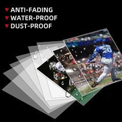 100CT 3×4 Toploaders & Free Sleeves For Standard 35pt Trading Cards Holders