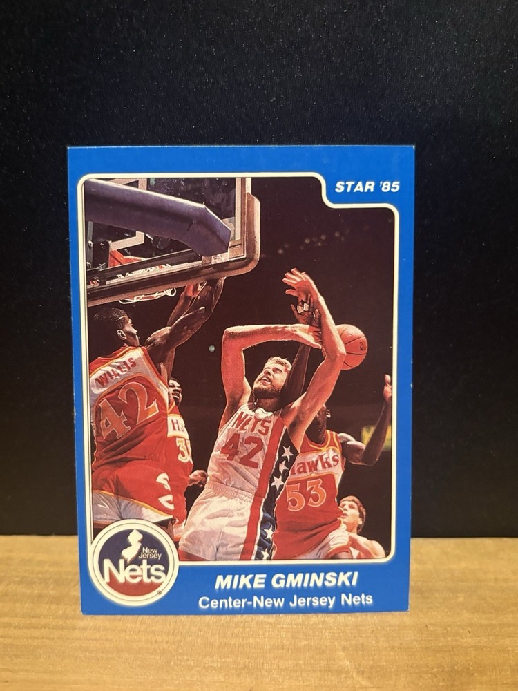 1984-85 Star Mike Gminski #91 New Jersey Nets