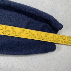 Vintage Olympics Fleece Men’s Size Large Embroidered Front Logo Blue Full Zip