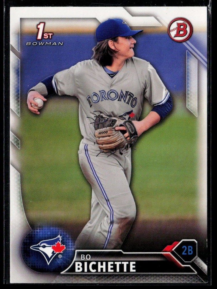 Bo Bichette Toronto Blue Jays 2016 Bowman 1st Bowman BD-74