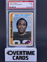1978 Topps – John Stallworth #320 (RC) PSA 5