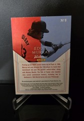 #d/99 🔥 EDDIE MURRAY SP 2014 Panini Classics Home Run Heroes Jersey Bat #9 HOF