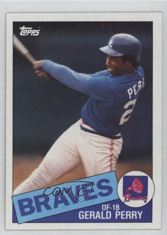 1985 Topps Gerald Perry #219 1g62