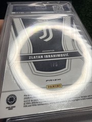 2025 Panini Prizm FIFA CWC Legendary Talents Zlatan Ibrahimovic 1/5 Green PSA 10