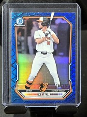 2026 Bowman Chrome Ike Irish Blue Reptilian /150 Orioles