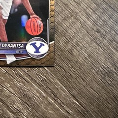 AJ Dybantsa 2025 Bowman Chrome U #BCP-1 1st Reptilian Refractor BYU