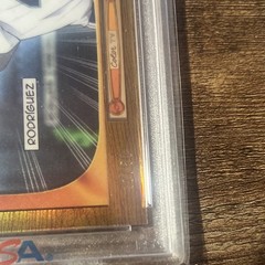 2024 Bowman &rsquo;55 Bowman Anime Julio Rodriguez BA-14 Gold Refractor /50 PSA 10
