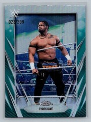 TYRIEK IGWE Teal Refractor 23/299 #190 2026 Topps Chrome WWE