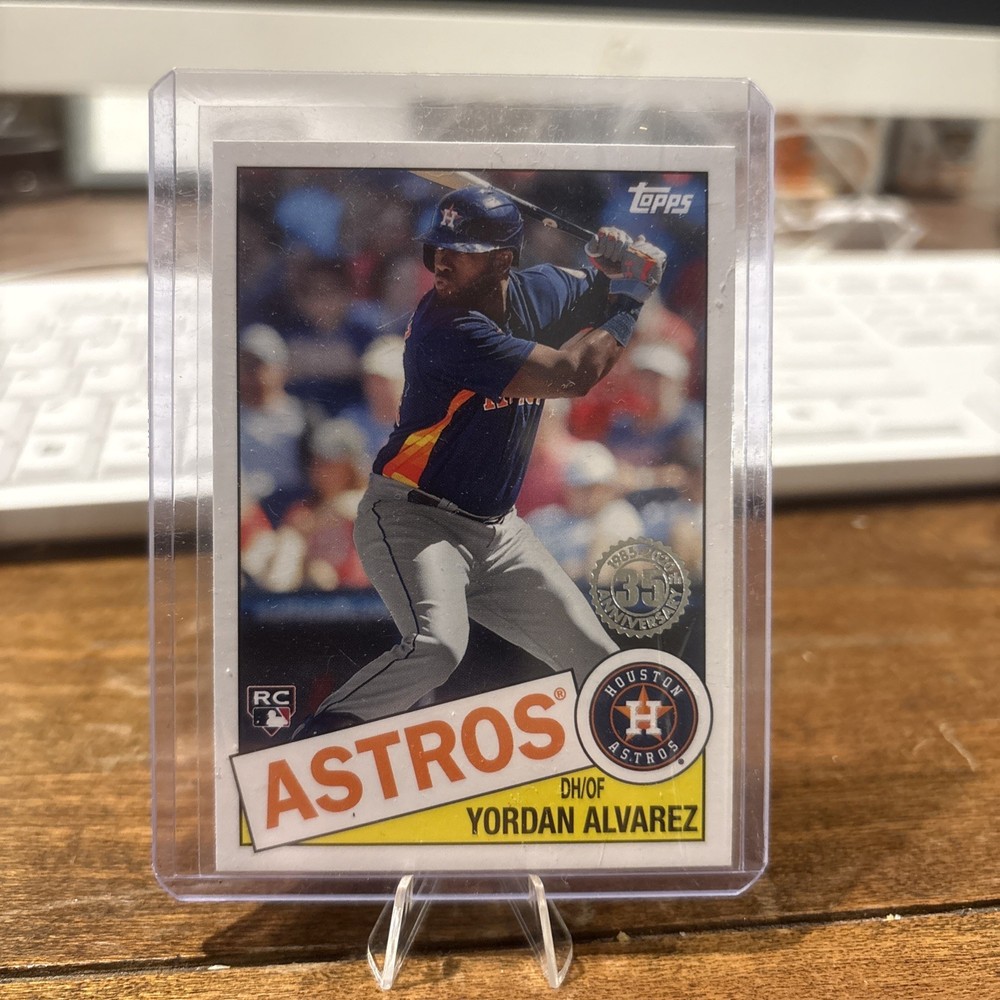 2020 Topps Update Series – 1985 Topps Baseball Yordan Alvarez #85TB-18 (RC)