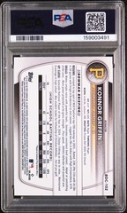 2025 Bowman Draft Chrome Refractor KONNOR GRIFFIN Pirates PSA 10 Gem #BDC-102