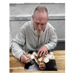 Paul Gascoigne Signed England Football Photo: Gazza&rsquo;s Tears. Deluxe Frame