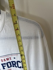 2026 MLB All-Star Game US Air Force WHITE T-SHIRT Philadelphia Adult XL NEW