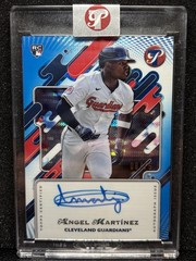 2025 Topps Pristine Angel Martinez RC Blue Pristine Auto /75 ENCASED Clean!
