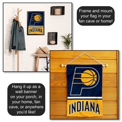Indiana Pacers Garden Flag and Yard Banner