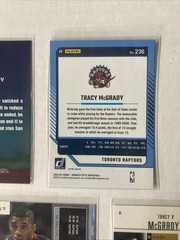 NBA Tracy McGrady 5 Card Lot Topps Optic Upper Deck Holo Insert Raptors Rockets