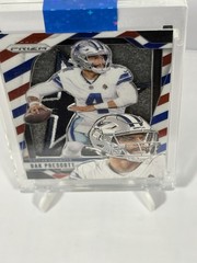 Dak Prescott Custom novelty art Handmade Dallas Cowboys Patch CARD