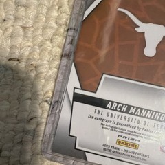 Panini 2025 Mosaic Arch Manning Texas Longhorns Future Scripts Auto FSC-AMG