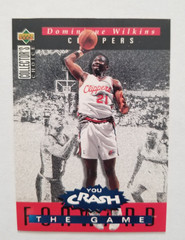 1994-95 Upper Deck Collector s Choice You Crash the Game Dominique Wilkins #S15