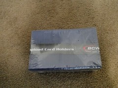 BCW 3X4 Topload Card Holder – Standard – 1 Pack = 100 Holders