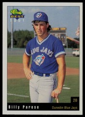 1991 Classic Best Billy Parese Dunedin Blue Jays