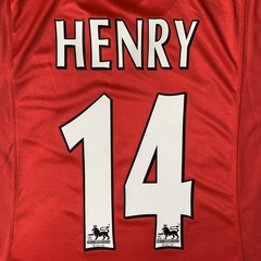 Thierry Henry #14 Arsenal 2001/02 Home Shirt Retro Jersey – Mens Sizes – NEW