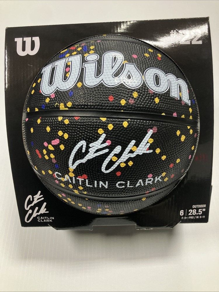 Wilson Caitlin Clark Signature #22 X Basketball Size 6 28.5&Prime; Official WNBA Size
