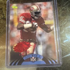1996 Classic NFL Experience – Jerry Rice #2 Red Super Bowl Xxx /150