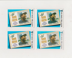 1989 Topps Turn Back The Clock #663 Hank Aaron HOF Nm/Mt Lot Of 4 Free Shipping