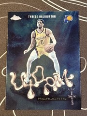 2025-26 Topps Chrome Cactus Jack Tyrese Haliburton Utopia Highlights Indiana NBA