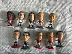 x11 lot Corinthian Microstars Soccer Figures 2001 +