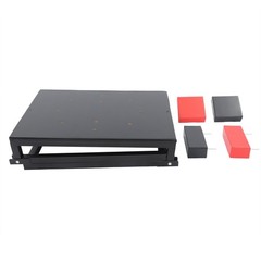 Foldable Arm Wrestling Table W/ Elbow & Forearm Pad Professional Battle Table