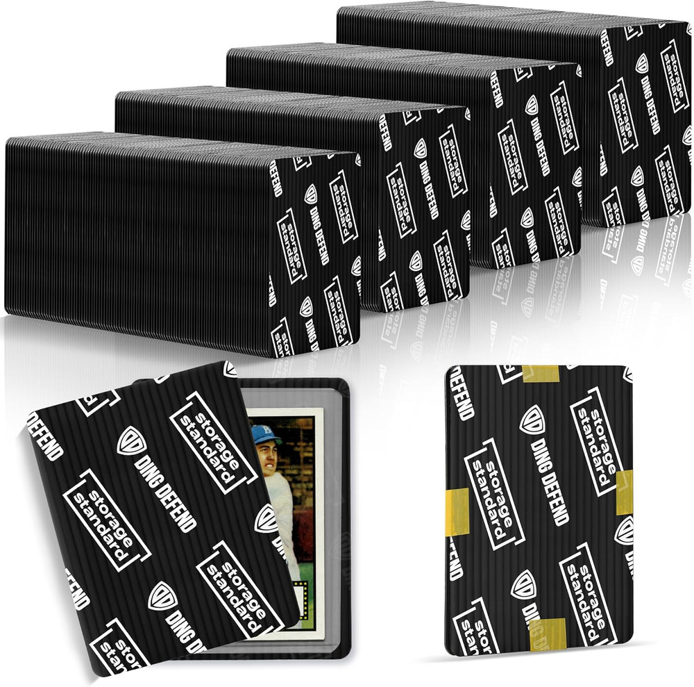Ding Defend 510-Pack Card Protectors – Lightweight, Reusable, Rounded Corners