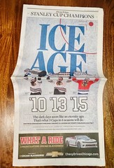 Chicago Blackhawks 2015 Stanley Cup Chicago Tribune Newspaper Collection Set 6