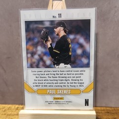 Panini 2026 Donruss Elite Spellbound Paul Skenes Pirates Green Disco #11